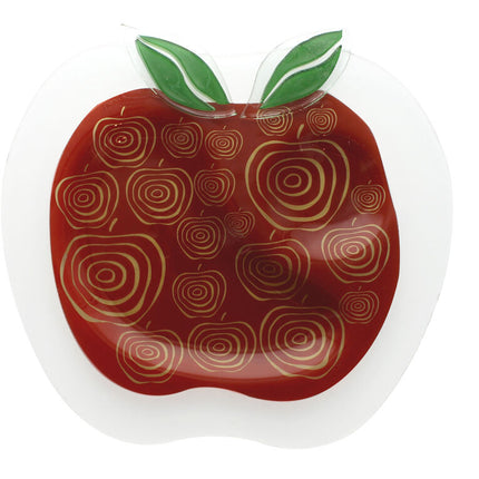 Apple Glass Plate