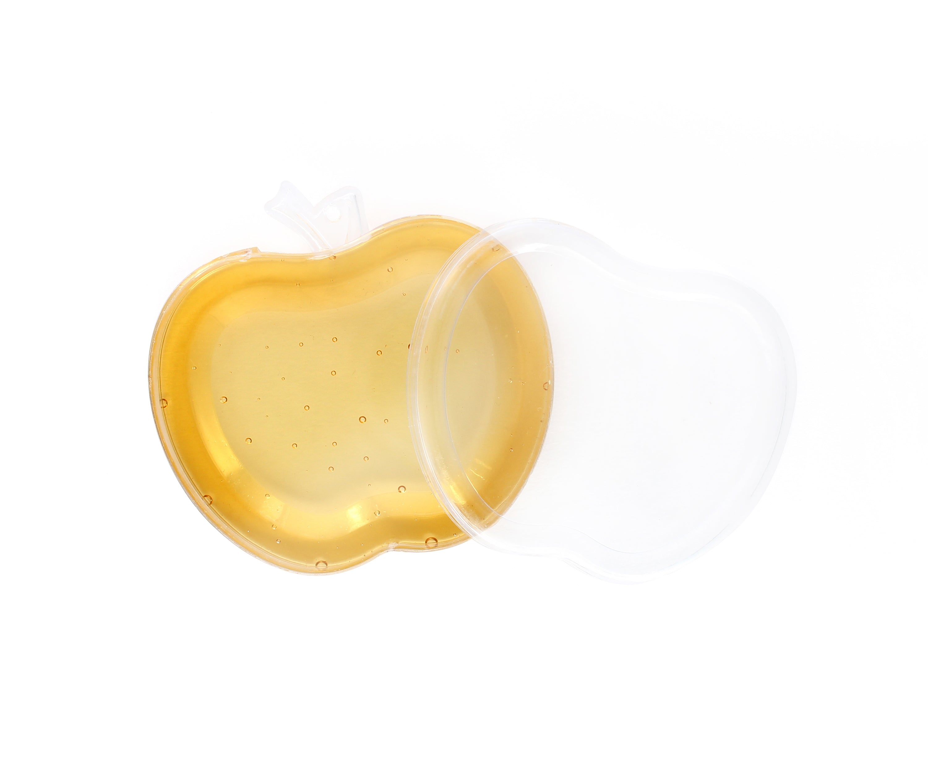 Clear Plastic Apple Pot