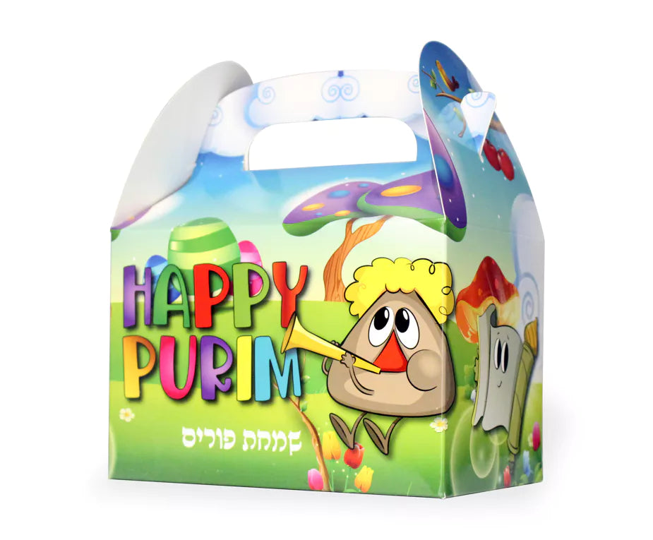 Purim Gift Box - 12PK - 6 Designs