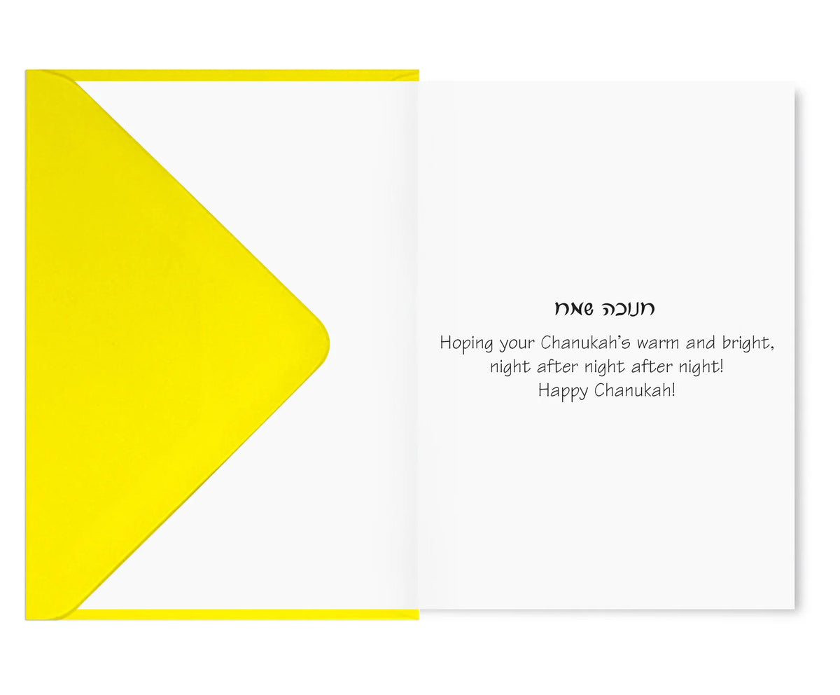 Large Chanukah Card - 6 Desings