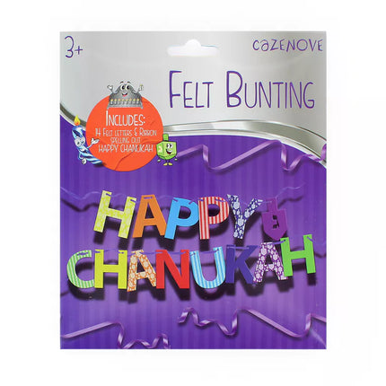 Happy Chanukah Felt Bunting