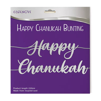 Happy Chanukah Foil Bunting