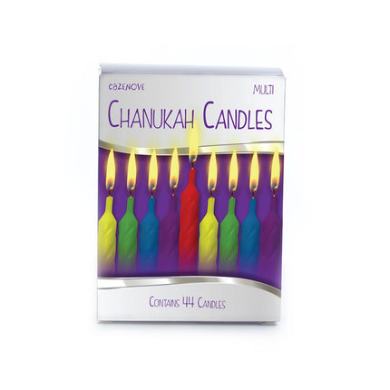 Colorfull Chanukah Candles 2 Sizes