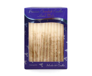 Gold Frosted Chanukah Candles