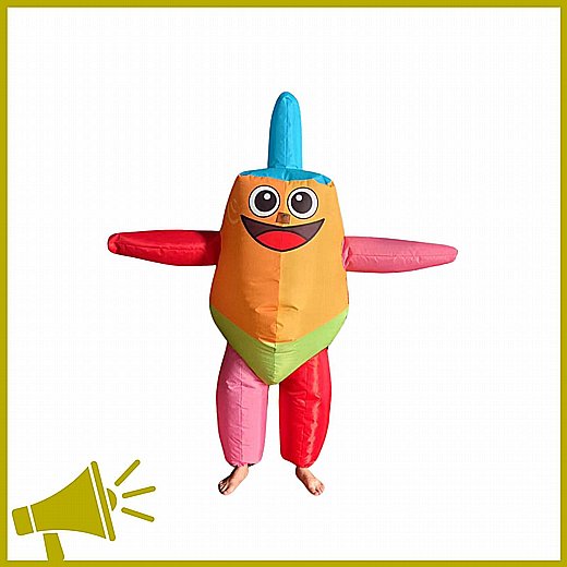 Inflatable Dreidel Costume