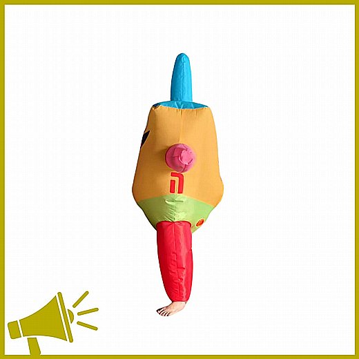 Inflatable Dreidel Costume