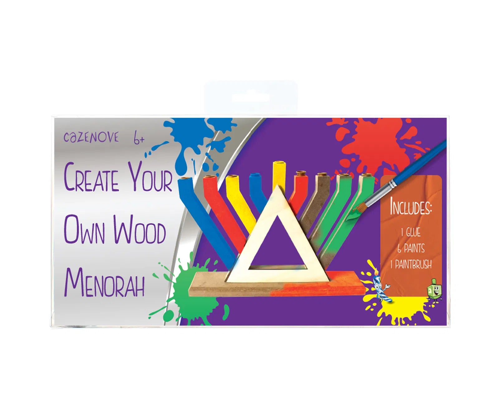 Create your Own Wood Menorah V3