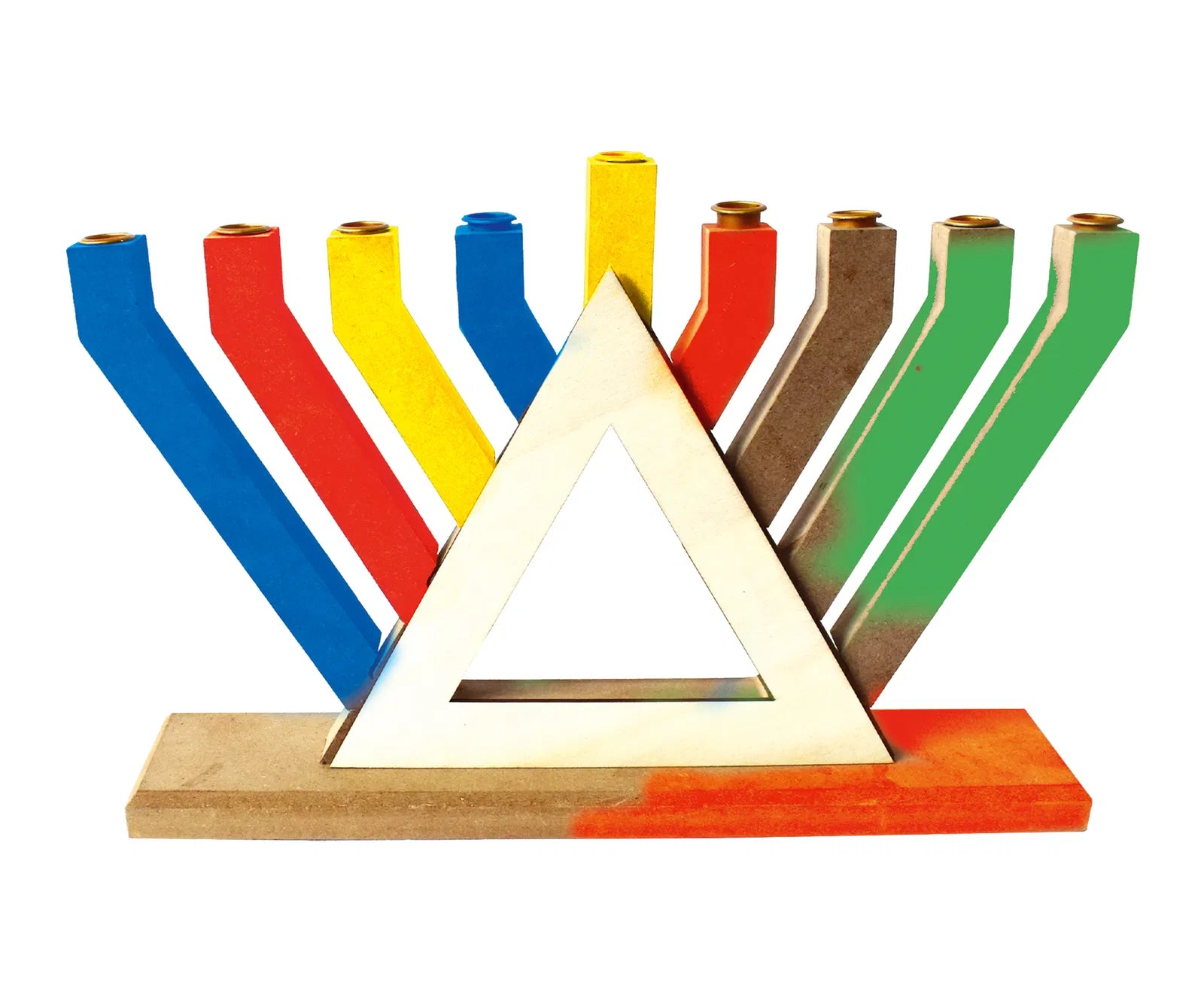 Create your Own Wood Menorah V3