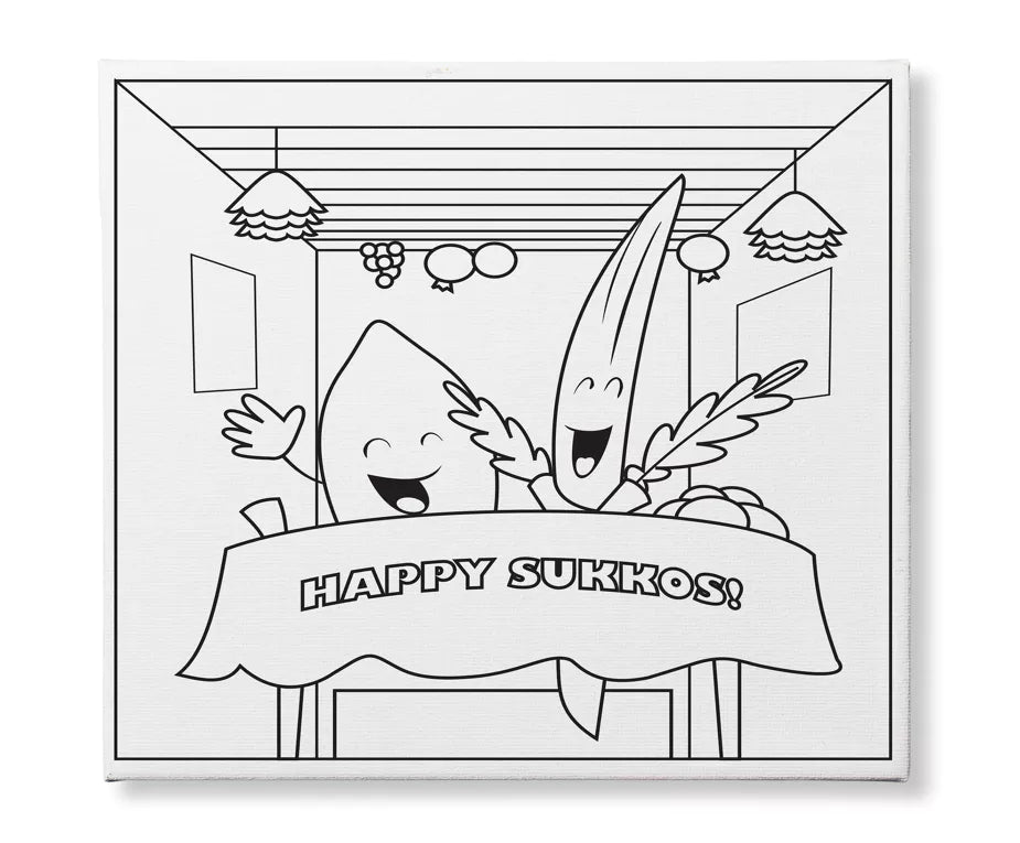 Sukkot Canvas Painting Kit
