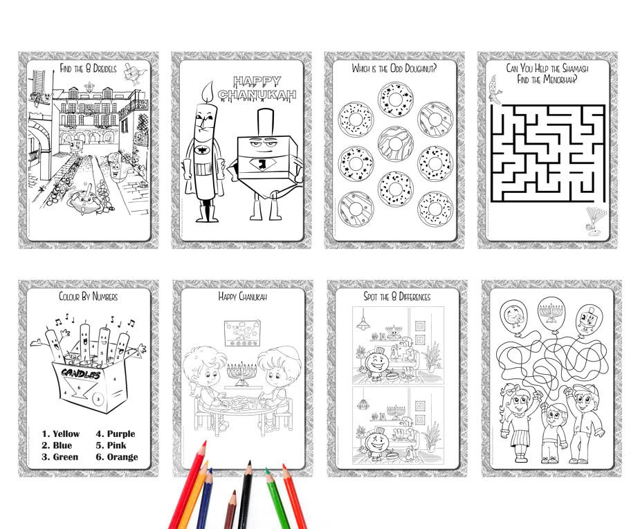 Chanukah Activity set
