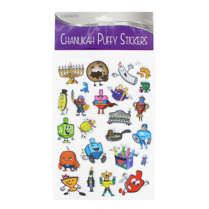 Chanukah Puffy Stickers