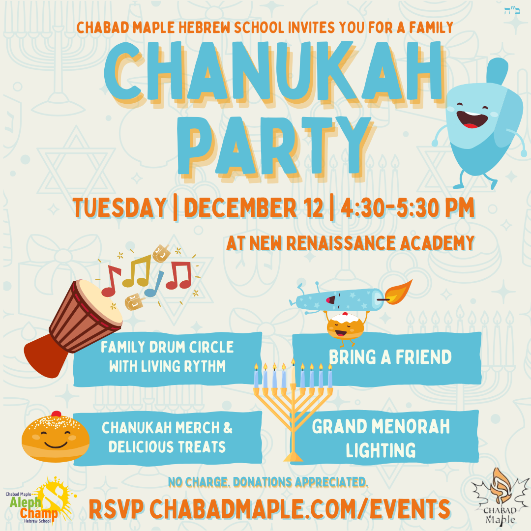 Chanukah - Chanukah Party #5 - Social Media