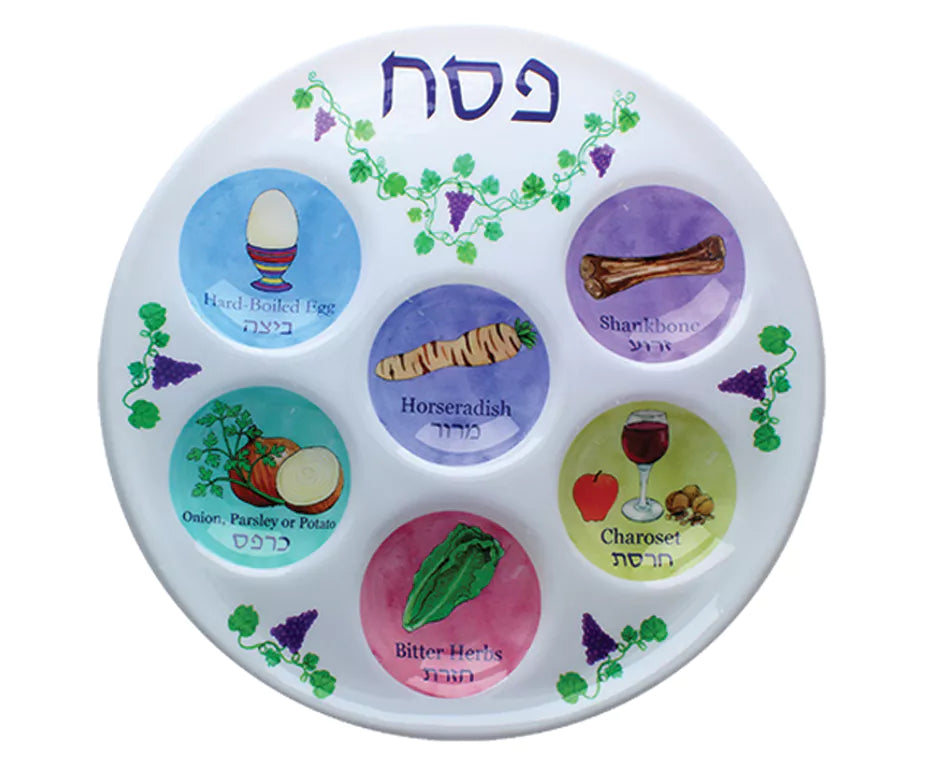 Disposable Seder Plate - Pack of 10
