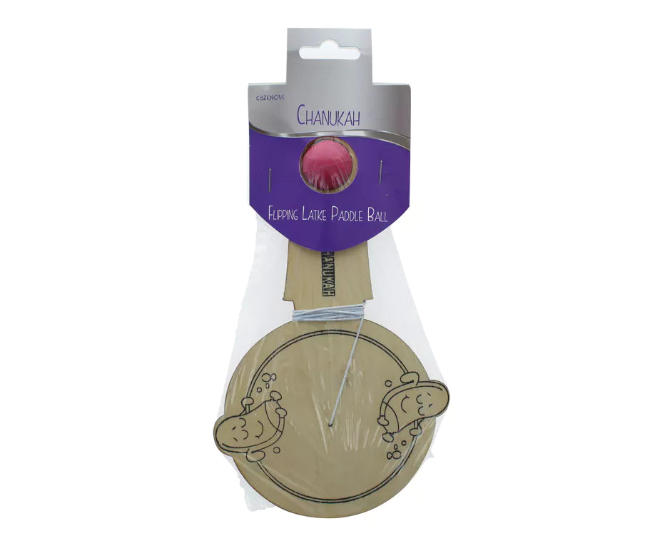 Flipping Latke Paddle & Ball - FLPB-1001