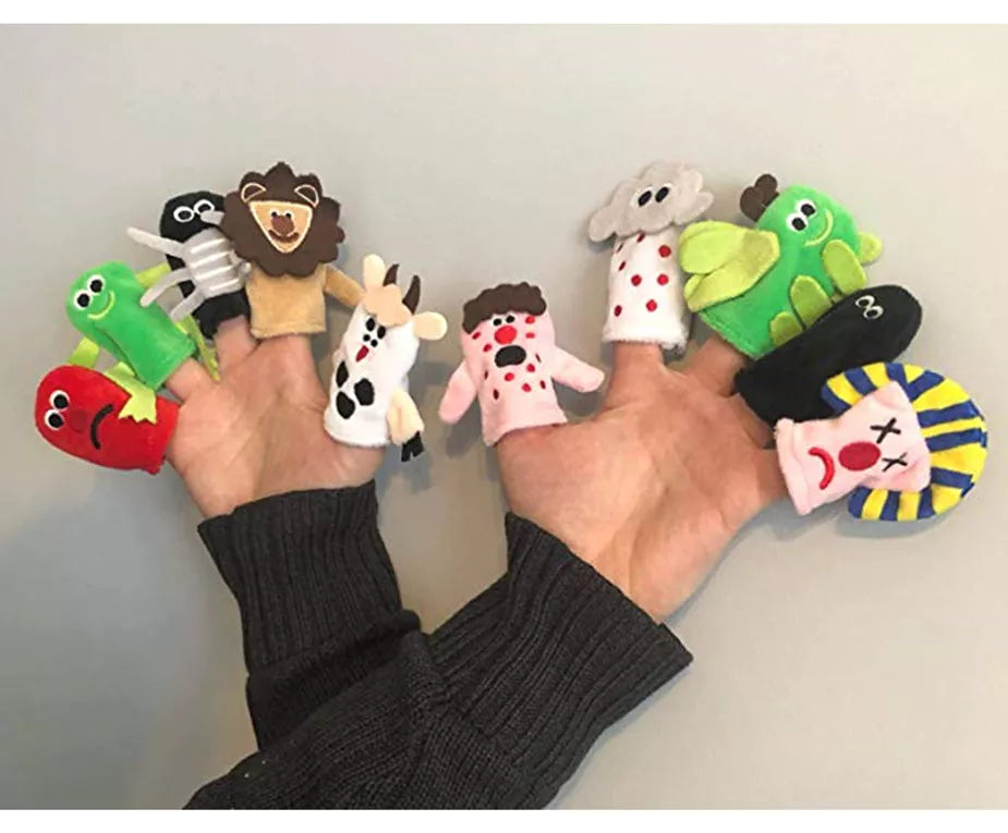 10 Plagues Finger Puppets