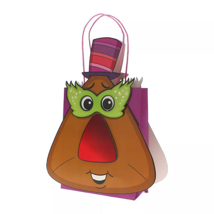 3D Purim Craft Paper Bag - 4 Designs