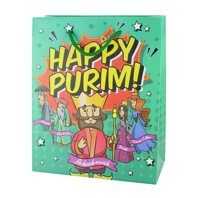 Purim UPVC Gift Bag - Achashverosh