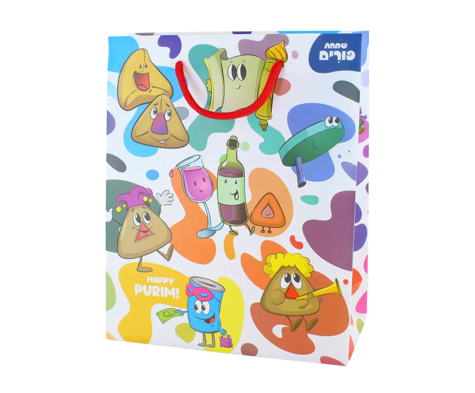 Purim UPVC Gift Bag - Pastelle