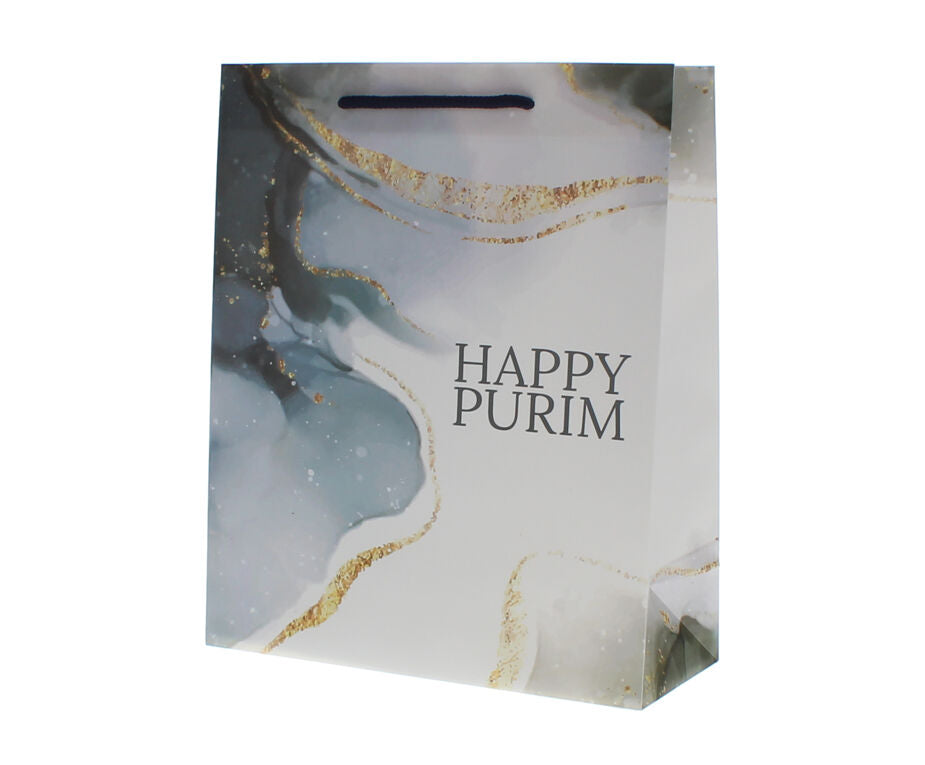 Purim UPVC gift Bag - Marbled