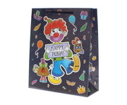 Purim UPVC gift Bag - Navy Clown