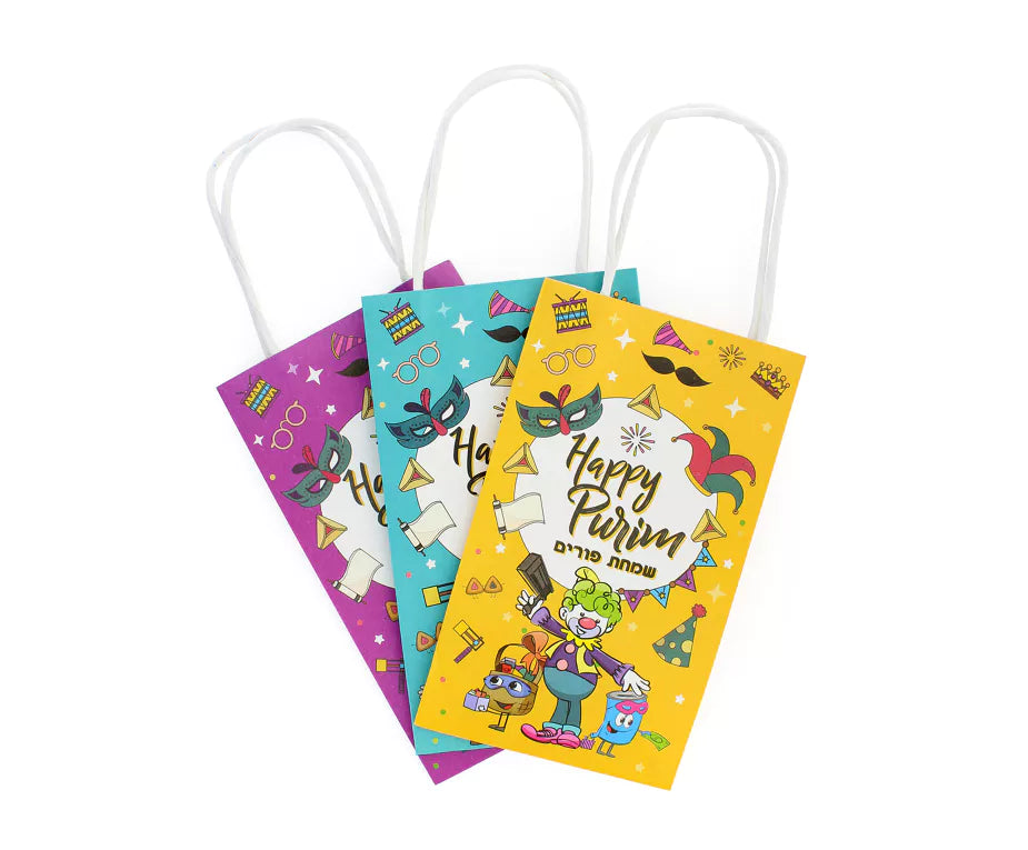 Pack of 3 Medium Paper Treat Bags (3 Types)