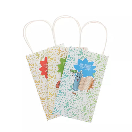 Pack of 3 Medium Paper Treat Bags (3 Types)