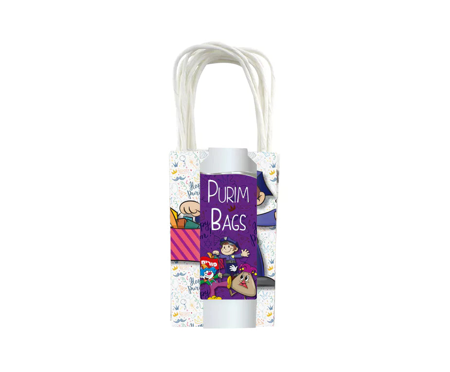 Pack of 6 Mini Paper Treat Bags (3 Types)