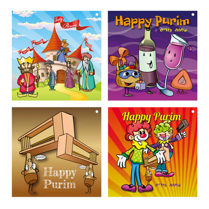 Gift Tags - Purim Character