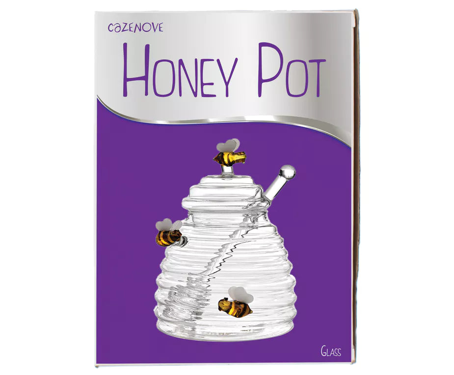 Glass Honey Jar