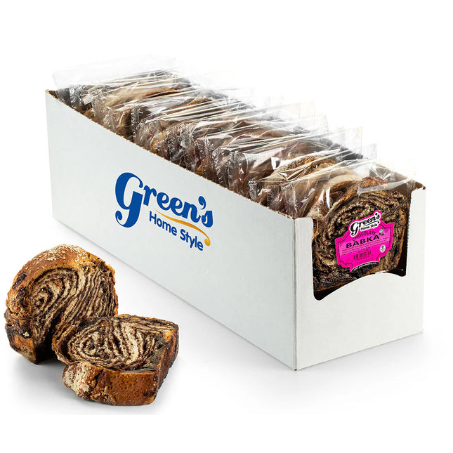 Individually Wrapped Green's Babka Slices