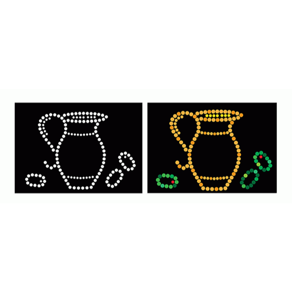 Oil Dotty Sticker Art - 10 PK