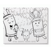 Simchas Torah Canvas
