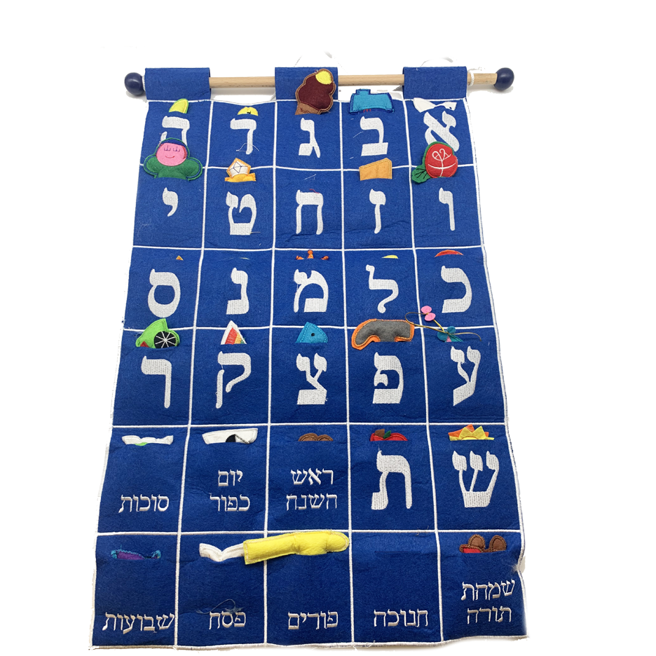 Alef Bet Wall Hanging