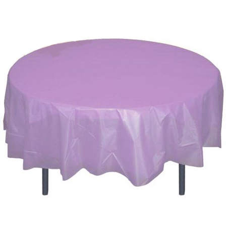 Disposable Plastic Tablecloth - 12PK