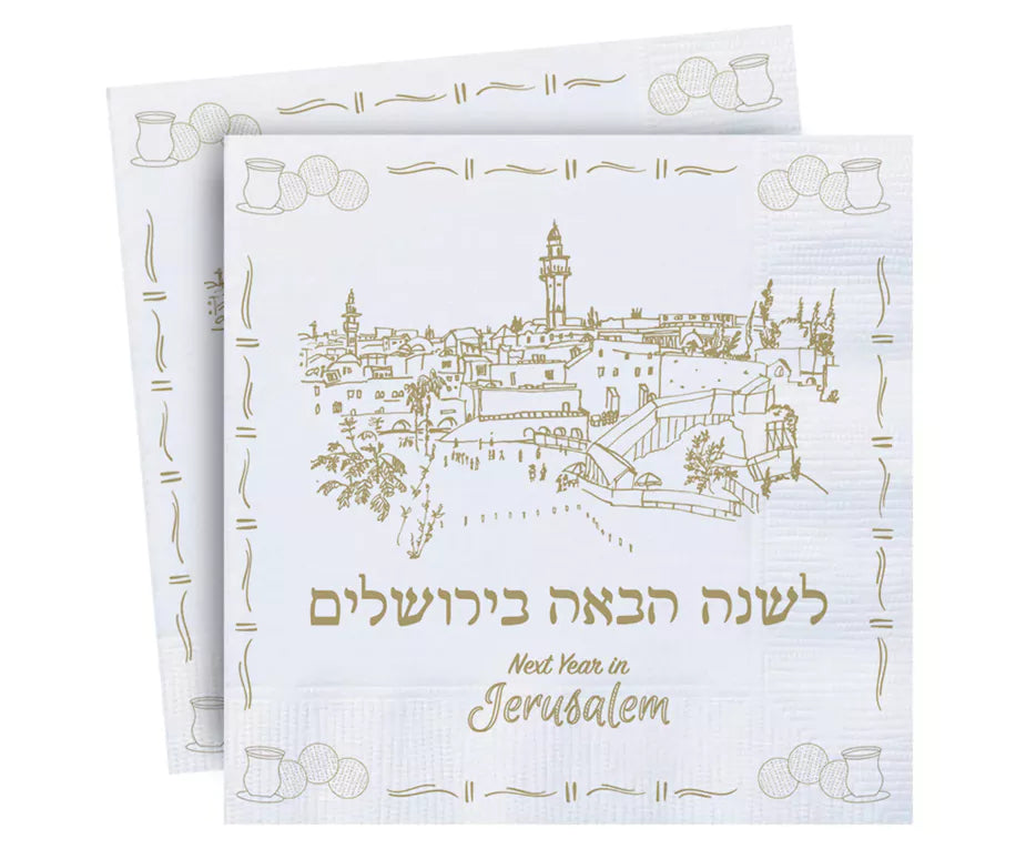 Jerusalem Passover Napkins