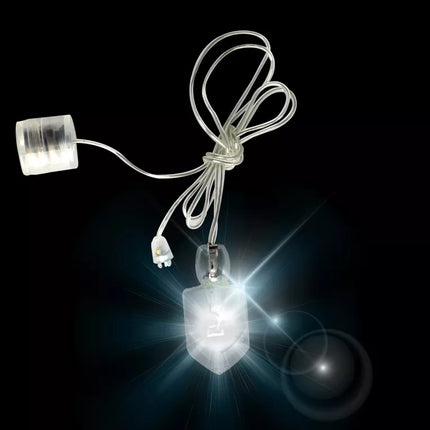 Light Up Dreidel Necklace