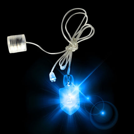 Light Up Dreidel Necklace