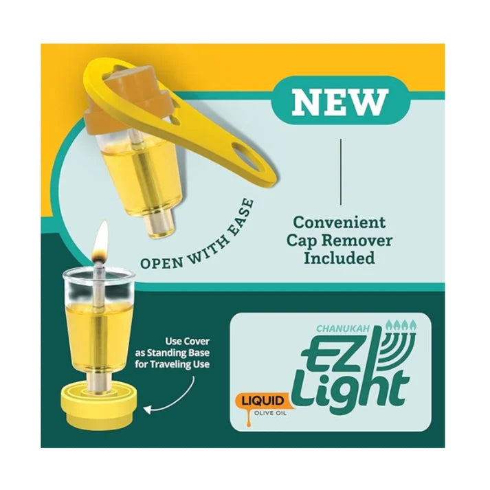 E-Z Light Oil Cup Set (Ner Mitzvah)