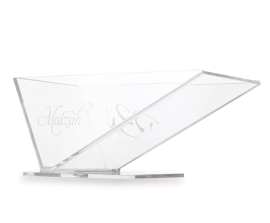 Lucite Matza Holder