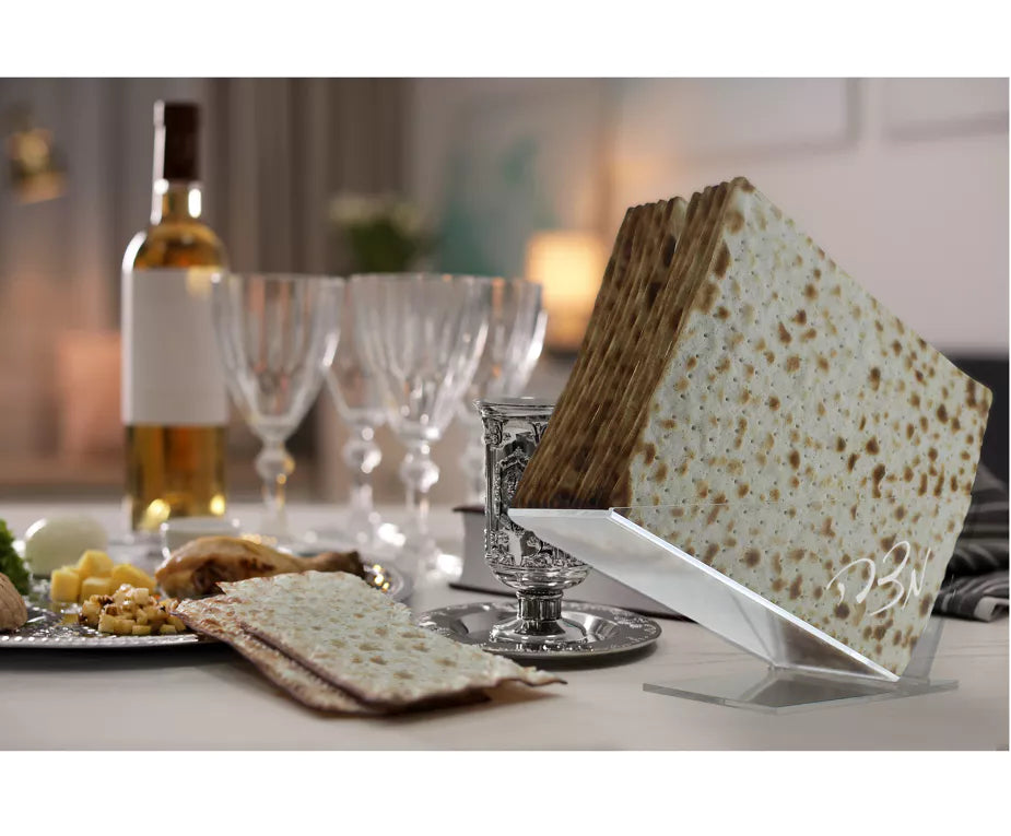 Lucite Matza Holder