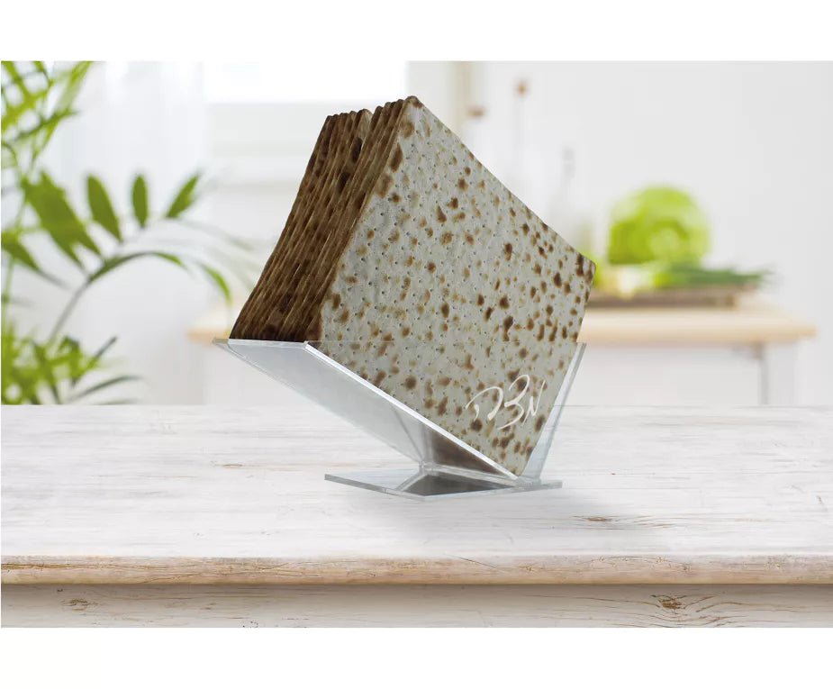 Lucite Matza Holder