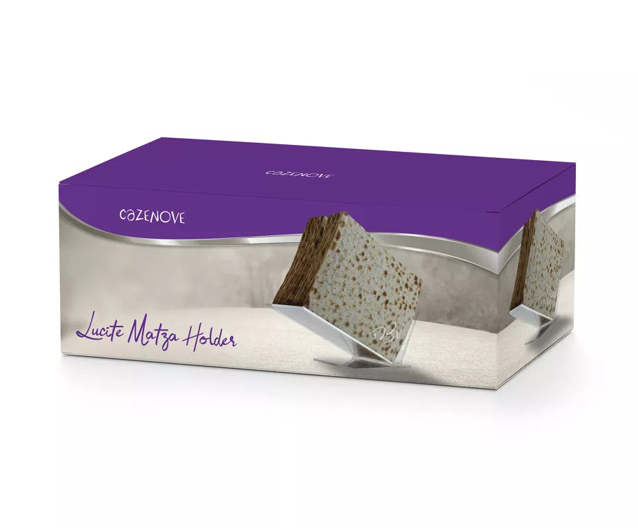 Lucite Matza Holder