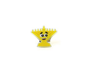 Light Up Menorah Pin