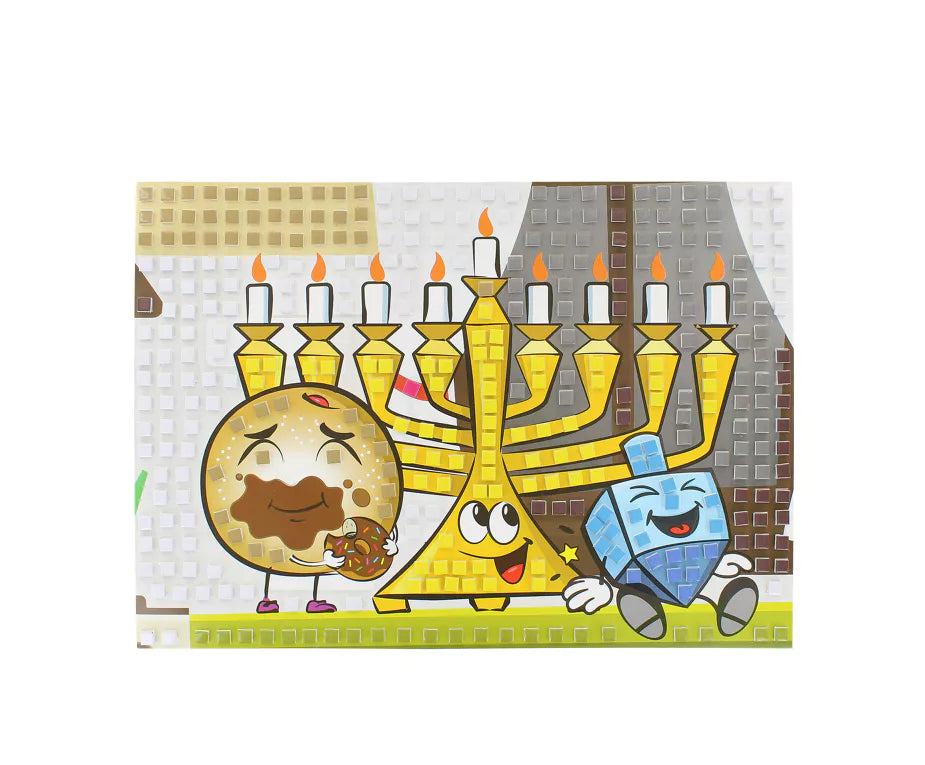 Chanukah Mosaic Art Set 2 Styles