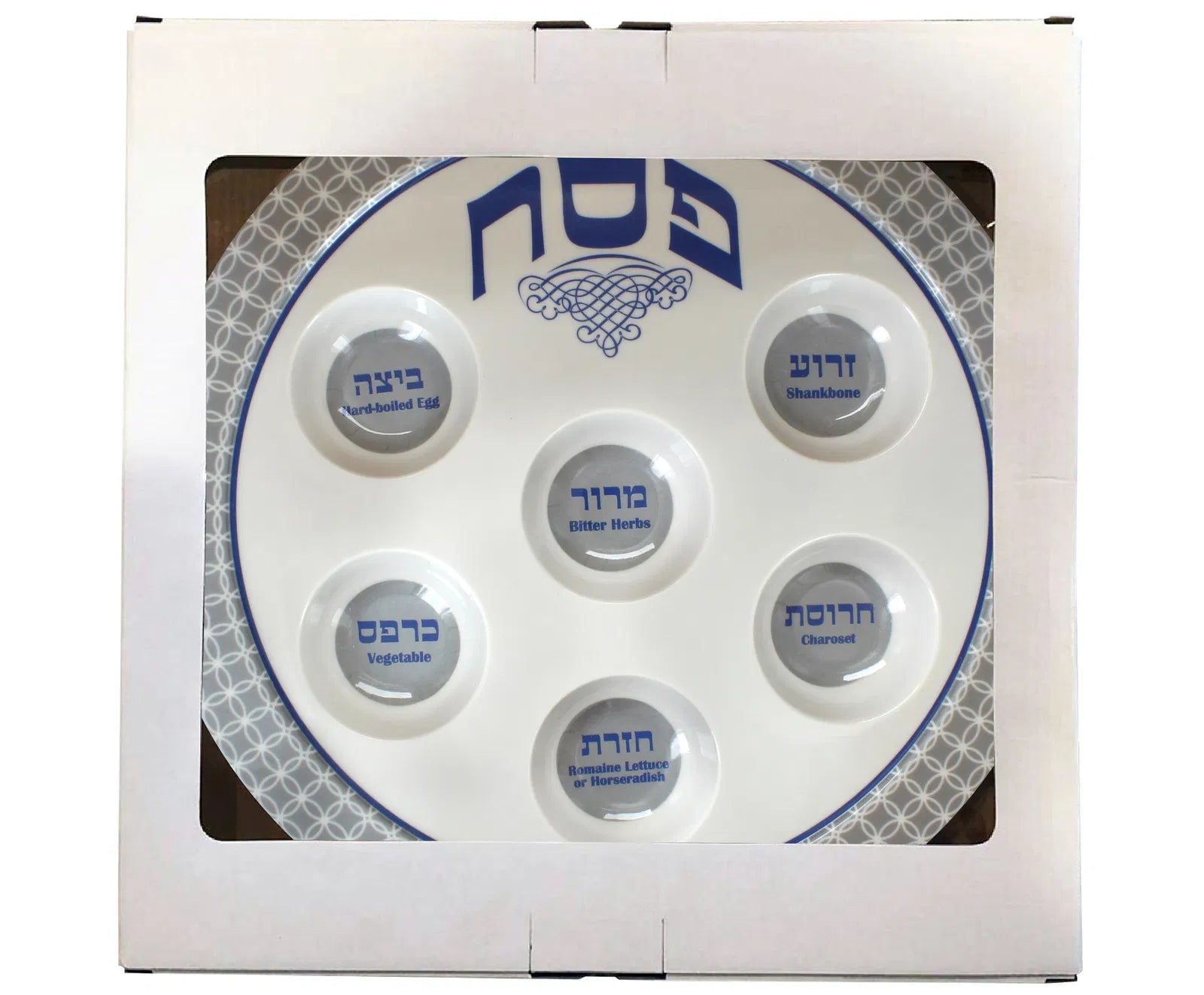 Melamine Seder Plate