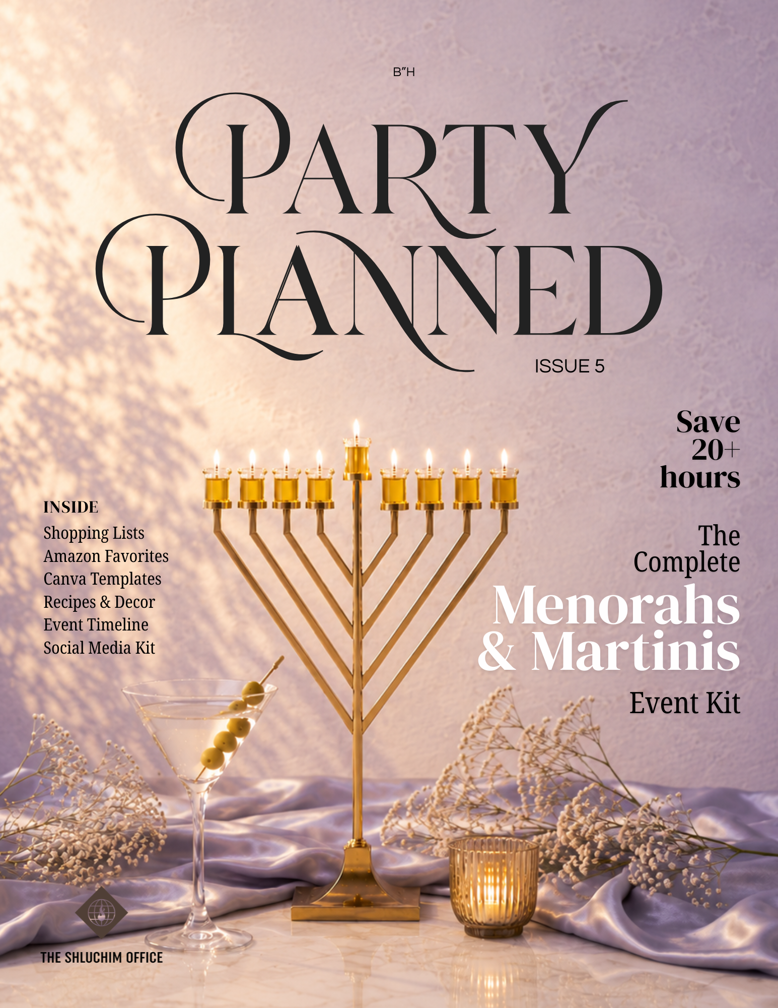 Menorahs & Martinis - Party Planned