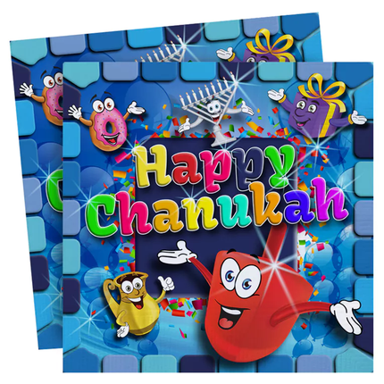 Chanukah Paper Goods Design #3