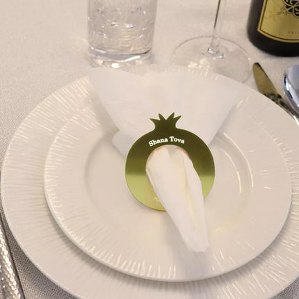 Pomegranate Plastic Napkin Ring