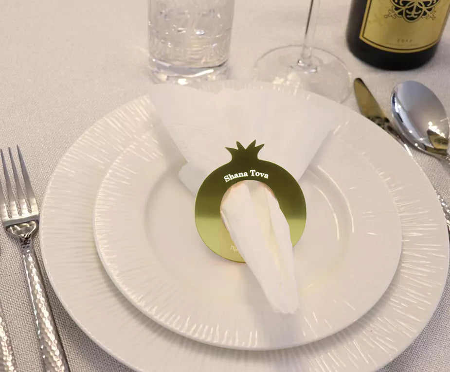 Pomegranate Plastic Napkin Ring