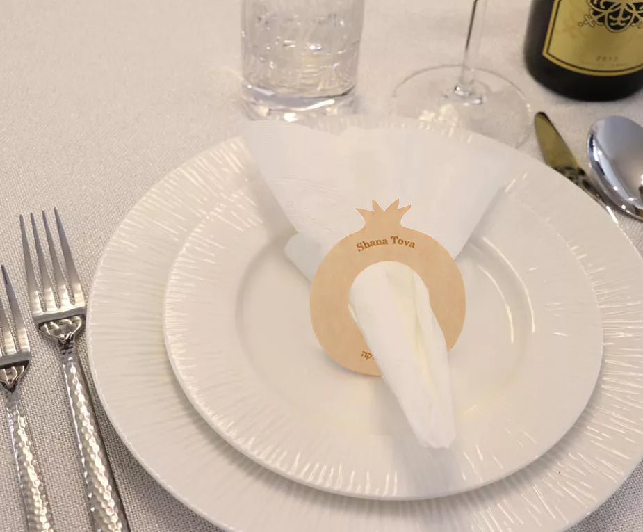 Pomegranate Plastic Napkin Ring